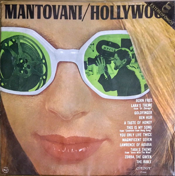Mantovani - Hollywood | London Records (LLN-7129-S) - main