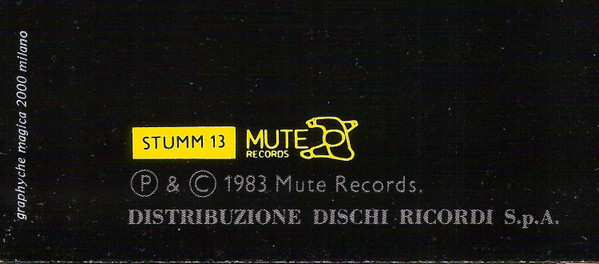 Depeche Mode - Construction Time Again | Mute (STUMM 13) - 3