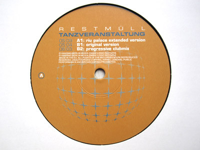 Restmüll - Tanzveranstaltung | Logic Records (74321 70649 1)