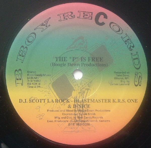 DJ Scott La Rock - KRS-One & D-Nice - South Bronx | B-Boy Records (BB 100) - 2