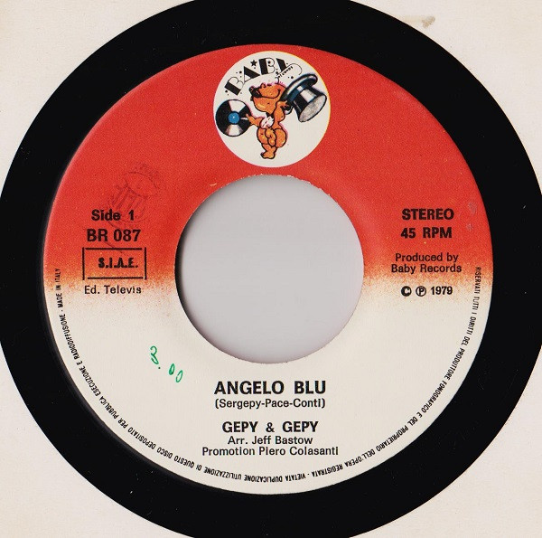 Gepy & Gepy - Angelo Blu | Baby Records (BR 087) - 3