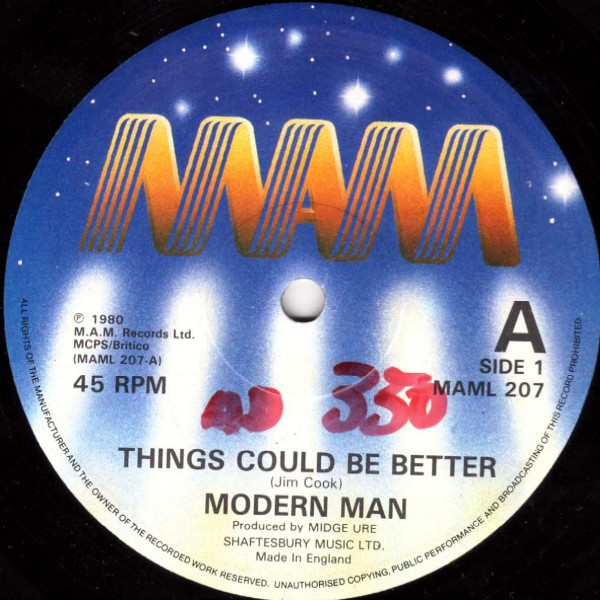 Modern Man - Things Could Be Better | MAM (MAML 207)