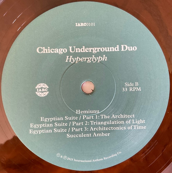 Chicago Underground Duo - Hyperglyph | International Anthem Recording Company (IARC0101) - 4
