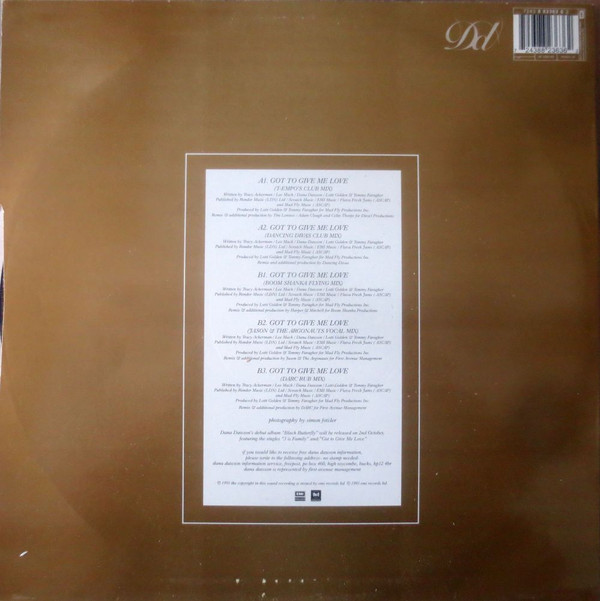 Dana Dawson - Got To Give Me Love | EMI (12EM 392) - 2 Dana Dawson - Got To Give Me Love | EMI (12EM 392) - 2