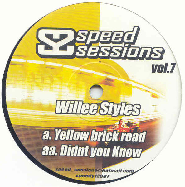 Willee Styles - Speed Sessions 7 | Speed Sessions (SPEEDY12007)