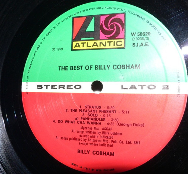 Billy Cobham - The Best Of Billy Cobham | Atlantic (W 50620) - 4 Billy Cobham - The Best Of Billy Cobham | Atlantic (W 50620) - 4