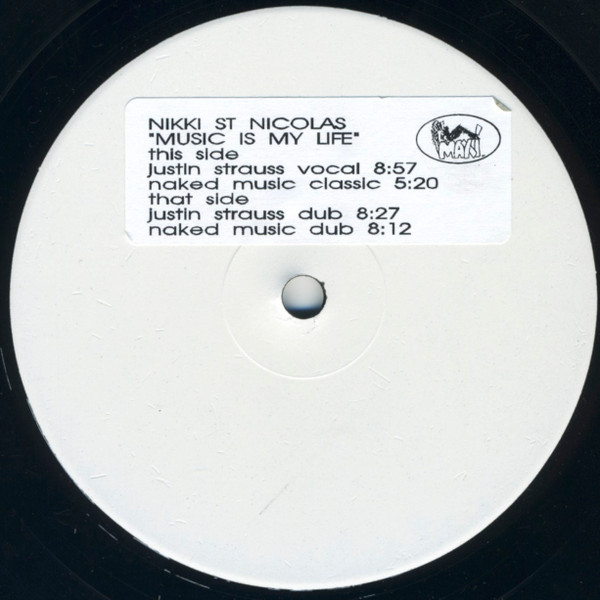 Nikki St. Nicholas - Music Is My Life | Maxi Records (MX-2067)