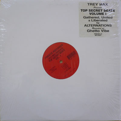 Trey Max - Top Secret Beats Volume I | Freeze Records (MRLP-55007)