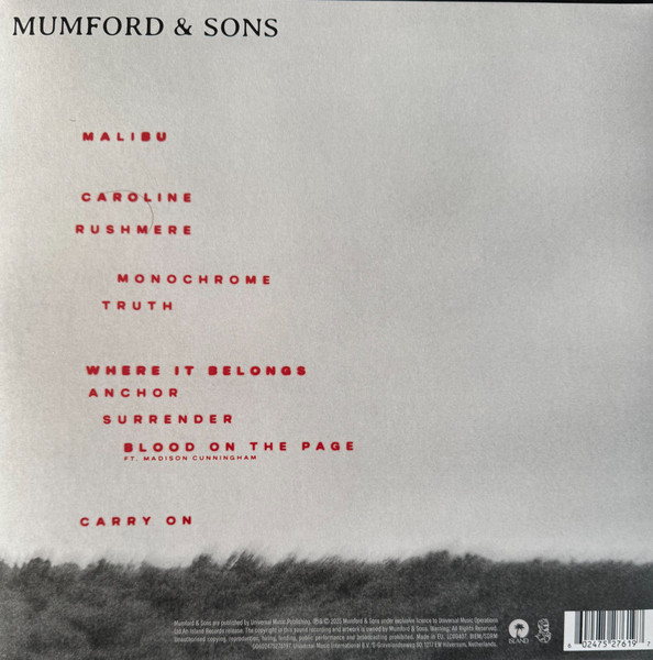 Mumford & Sons - Rushmere | Island Records (00602475276197) - 4