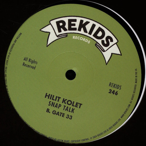 Hilit Kolet - Snap Talk | REKIDS (REKIDS246)