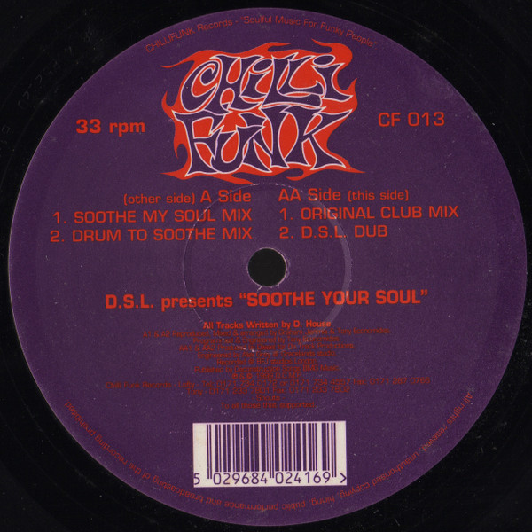 D.S.L. - Soothe Your Soul | Chillifunk Records (CF 013)
