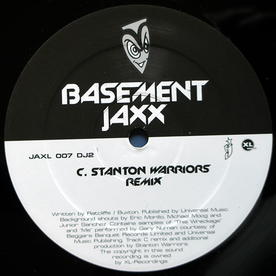 Basement Jaxx - Where's Your Head At | XL Recordings (JAXL 007) - 4