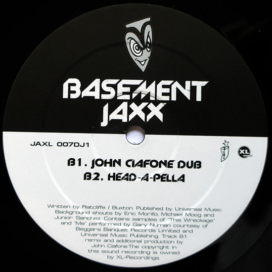 Basement Jaxx - Where's Your Head At | XL Recordings (JAXL 007) - 3