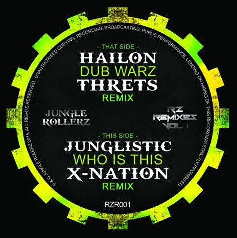 Hailon / Junglistic - RZ Remixes Vol 1 | Jungle Rollerz (RZR001)