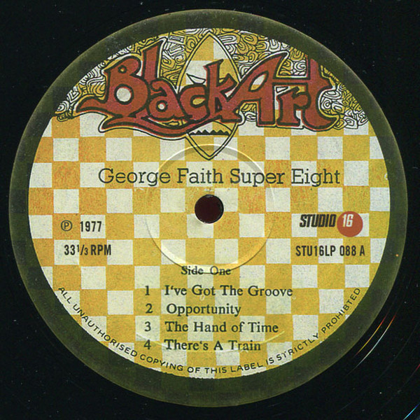 George Faith - Super Eight | Studio 16 (STU16LP 088) - 4