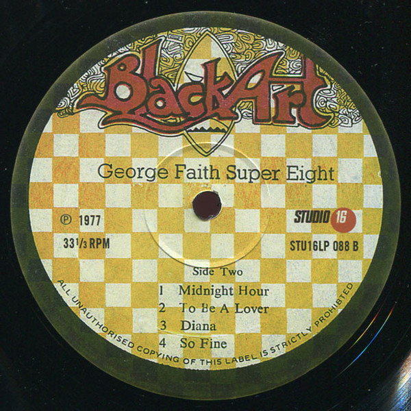 George Faith - Super Eight | Studio 16 (STU16LP 088) - 3