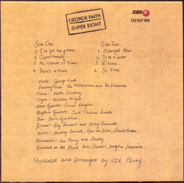 George Faith - Super Eight | Studio 16 (STU16LP 088) - 2