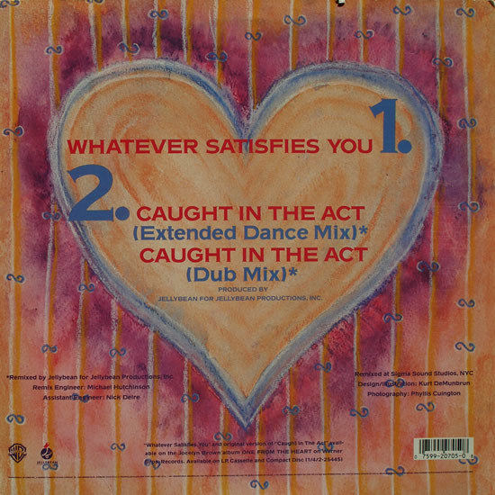 Jocelyn Brown - Whatever Satisfies You | Warner Bros. Records (0-20705) - 2
