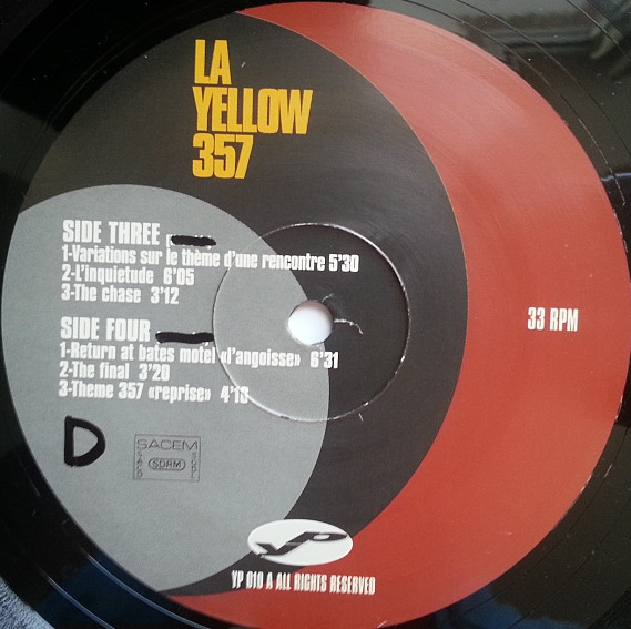 Various - La Yellow 357 | Yellow Productions (YP 010 A) - 7 Various - La Yellow 357 | Yellow Productions (YP 010 A) - 7