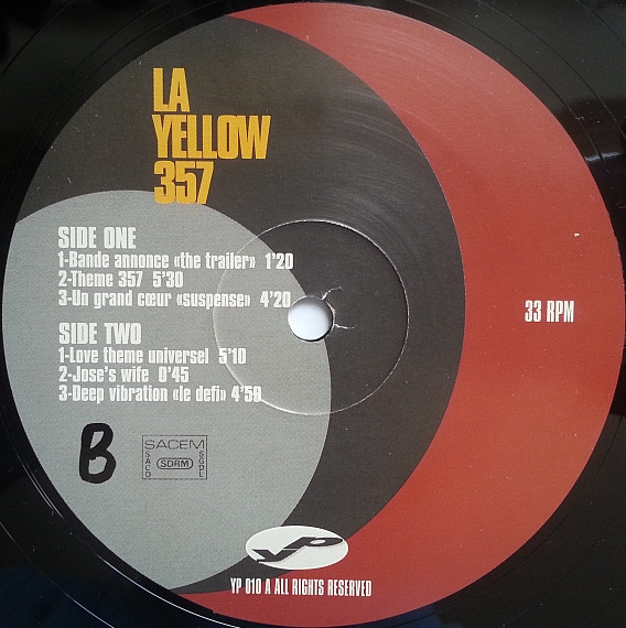 Various - La Yellow 357 | Yellow Productions (YP 010 A) - 5 Various - La Yellow 357 | Yellow Productions (YP 010 A) - 5