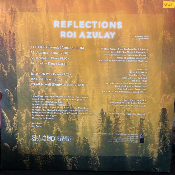 Roi Azulay - Reflections | Sacred Rhythm Music (SRMLP 1010) - 2