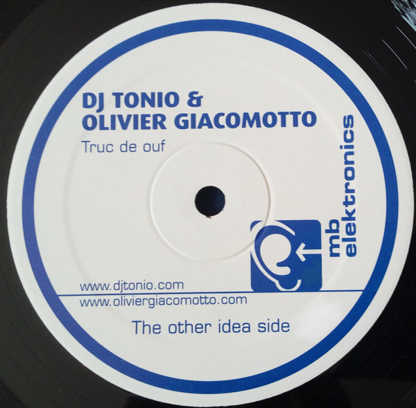 DJ Tonio + Olivier Giacomotto - French Connection Vol. 1 | MB Elektronics (MBELEK029) - 3