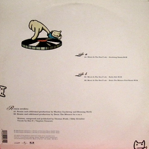 One-T - Music Is The One-T Odc | Zeitgeist (065 961-1) - 2