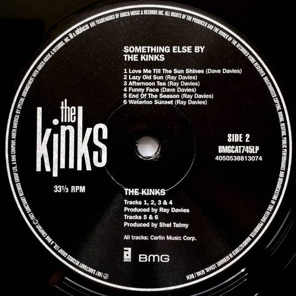 The Kinks - Something Else By The Kinks | BMG (BMGCAT745LP) - 4