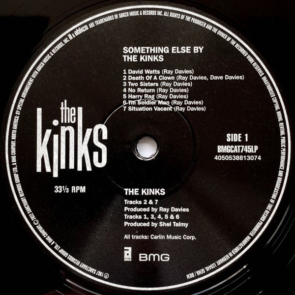 The Kinks - Something Else By The Kinks | BMG (BMGCAT745LP) - 3