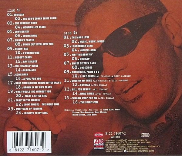 Ray Charles - Blues+Jazz | Rhino Records (8122-71607-2) - 2