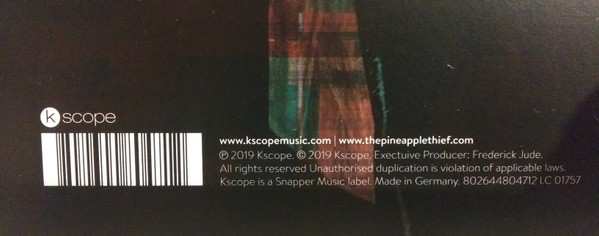 The Pineapple Thief - Hold Our Fire | Kscope (KSCOPE1047) - 3