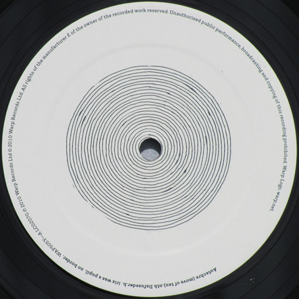 Autechre - Move Of Ten (Part 2) | Warp Records (WAP505Y) - 3