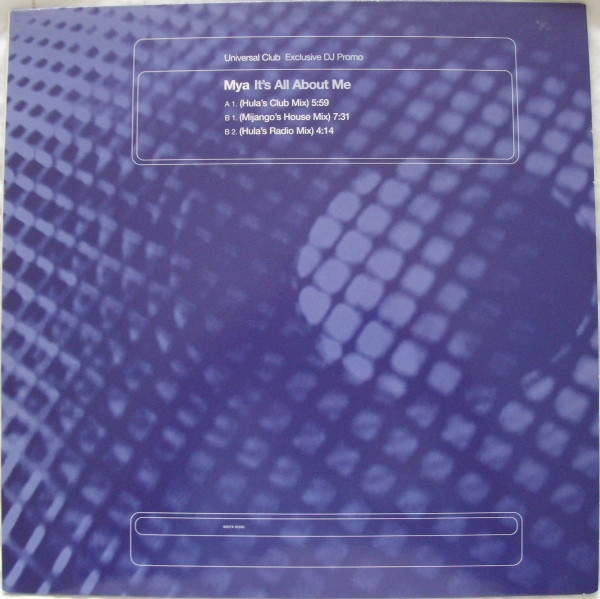 Mya - It's All About Me | Universal (WINTX 95596)