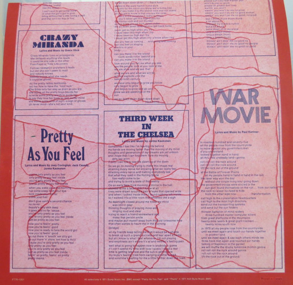 Jefferson Airplane - Bark | Grunt (FTR-1001) - 4