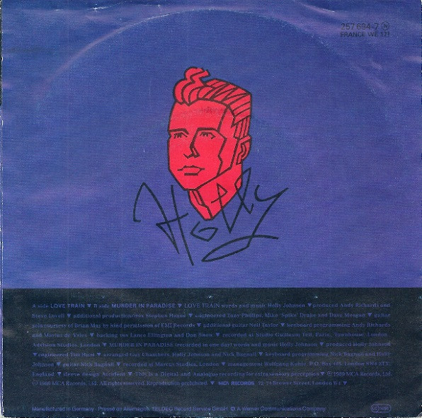 Holly Johnson - Love Train | MCA Records (257 694-7) - 2 Holly Johnson - Love Train | MCA Records (257 694-7) - 2