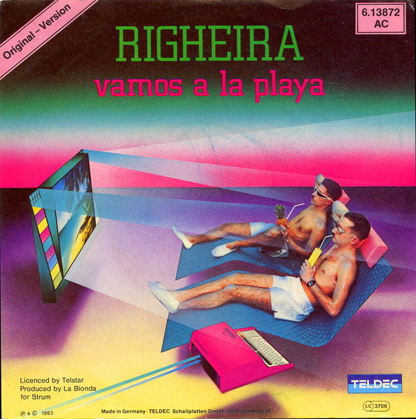 Righeira - Vamos A La Playa | TELDEC (6.13 872) - main
