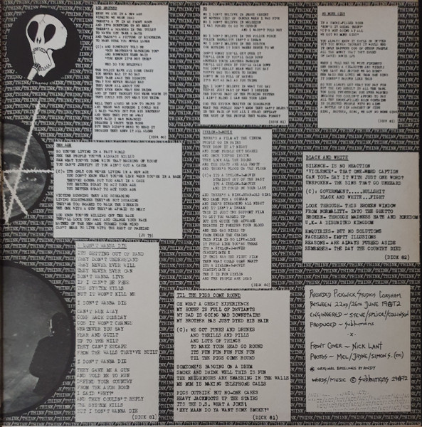 Subhumans - The Day The Country Died | Spiderleg Records (SDL 9) - 3