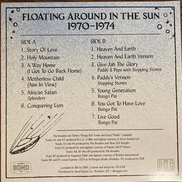 The Invaders - Floating Around In The Sun 1970-1974 | Invader (DKR-301) - 2