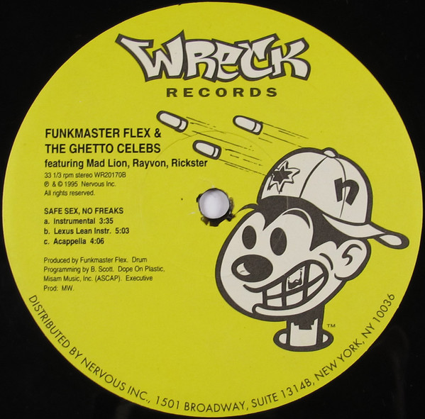 Funkmaster Flex & The Ghetto Celebs - Safe Sex, No Freaks | Wreck Records (WR 20170) - 2 Funkmaster Flex & The Ghetto Celebs - Safe Sex, No Freaks | Wreck Records (WR 20170) - 2