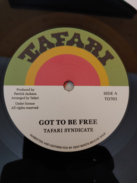 Tafari Syndicate - Got To Be Free | Tafari (TD703) - 2