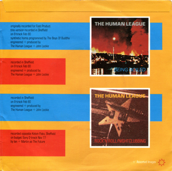 The Human League - Holiday '80 | Virgin (SV 105) - 3