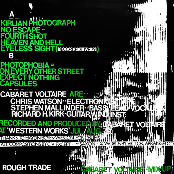 Cabaret Voltaire - Mix-Up | Rough Trade (ROUGH 4) - 2 Cabaret Voltaire - Mix-Up | Rough Trade (ROUGH 4) - 2