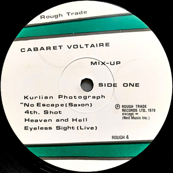 Cabaret Voltaire - Mix-Up | Rough Trade (ROUGH 4) - 3 Cabaret Voltaire - Mix-Up | Rough Trade (ROUGH 4) - 3