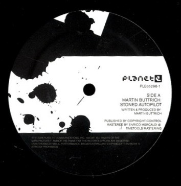 Martin Buttrich - Stoned Autopilot | Planet E (PLE65296-1) - main