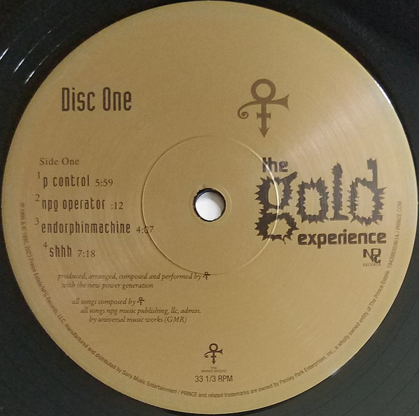 The Artist (Formerly Known As Prince) - The Gold Experience | NPG Records (19439935961) - 2 The Artist (Formerly Known As Prince) - The Gold Experience | NPG Records (19439935961) - 2