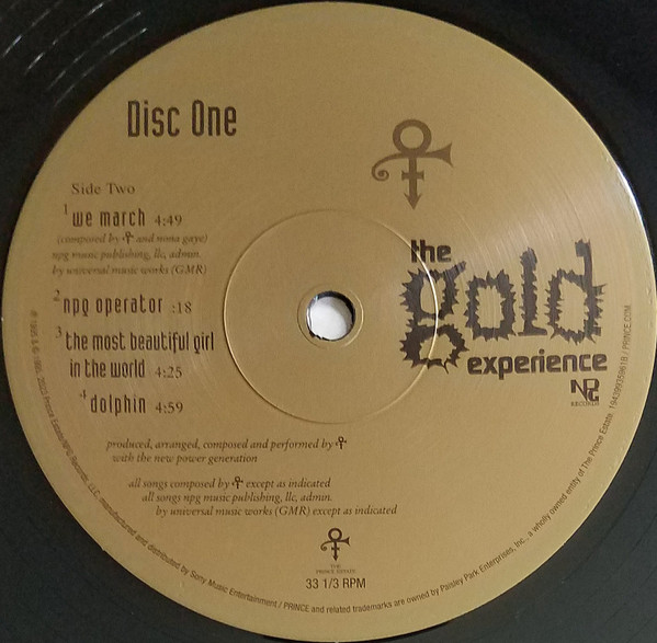 The Artist (Formerly Known As Prince) - The Gold Experience | NPG Records (19439935961) - 3 The Artist (Formerly Known As Prince) - The Gold Experience | NPG Records (19439935961) - 3