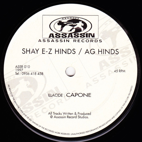 Shay E.Z. Hinds / A.G. Hinds - Illa Remix / Capone | Assassin Records (ASSR 010) - 2