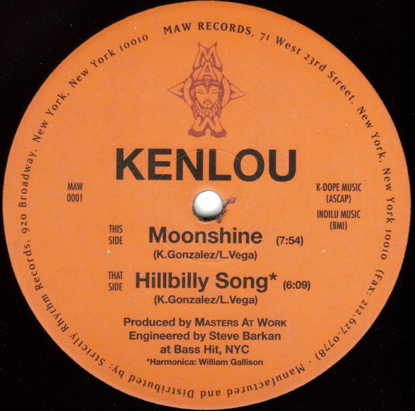 Kenlou - Moonshine / Hillbilly Song | MAW Records (MAW 0001)