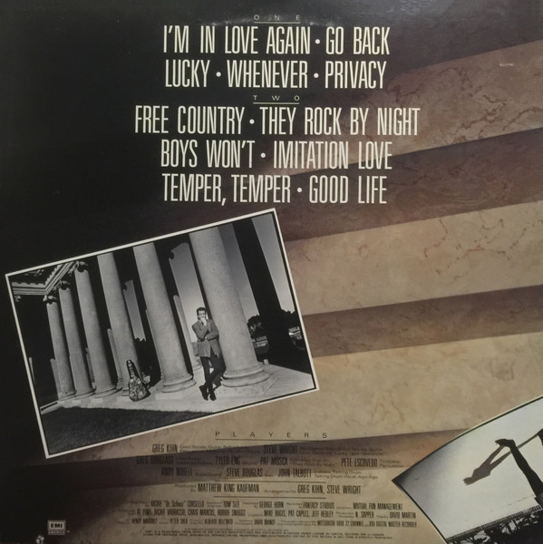 Greg Kihn - Citizen Kihn | EMI America (SJ-17152) - 2