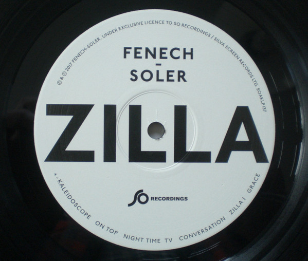 Fenech Soler - Zilla | So Recordings (SOAKLP 137) - 3 Fenech Soler - Zilla | So Recordings (SOAKLP 137) - 3